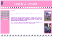 Desktop Screenshot of lavanda-lavandin.com